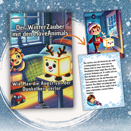 Kinderbuch "Der Winterzauber mit den MoveAnimals"