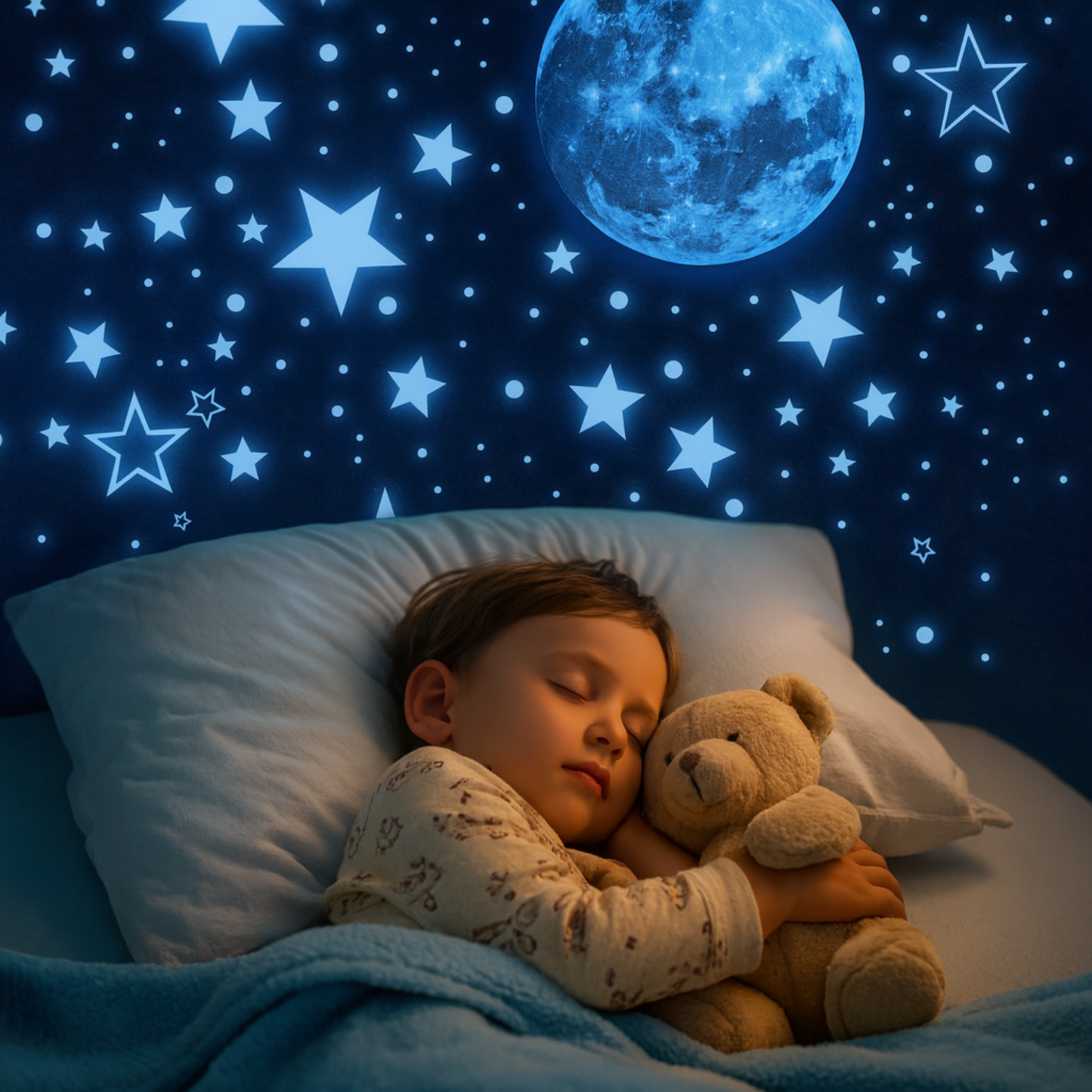 GlowStars Leuchtsticker – Beruhigende Schlafatmosphäre