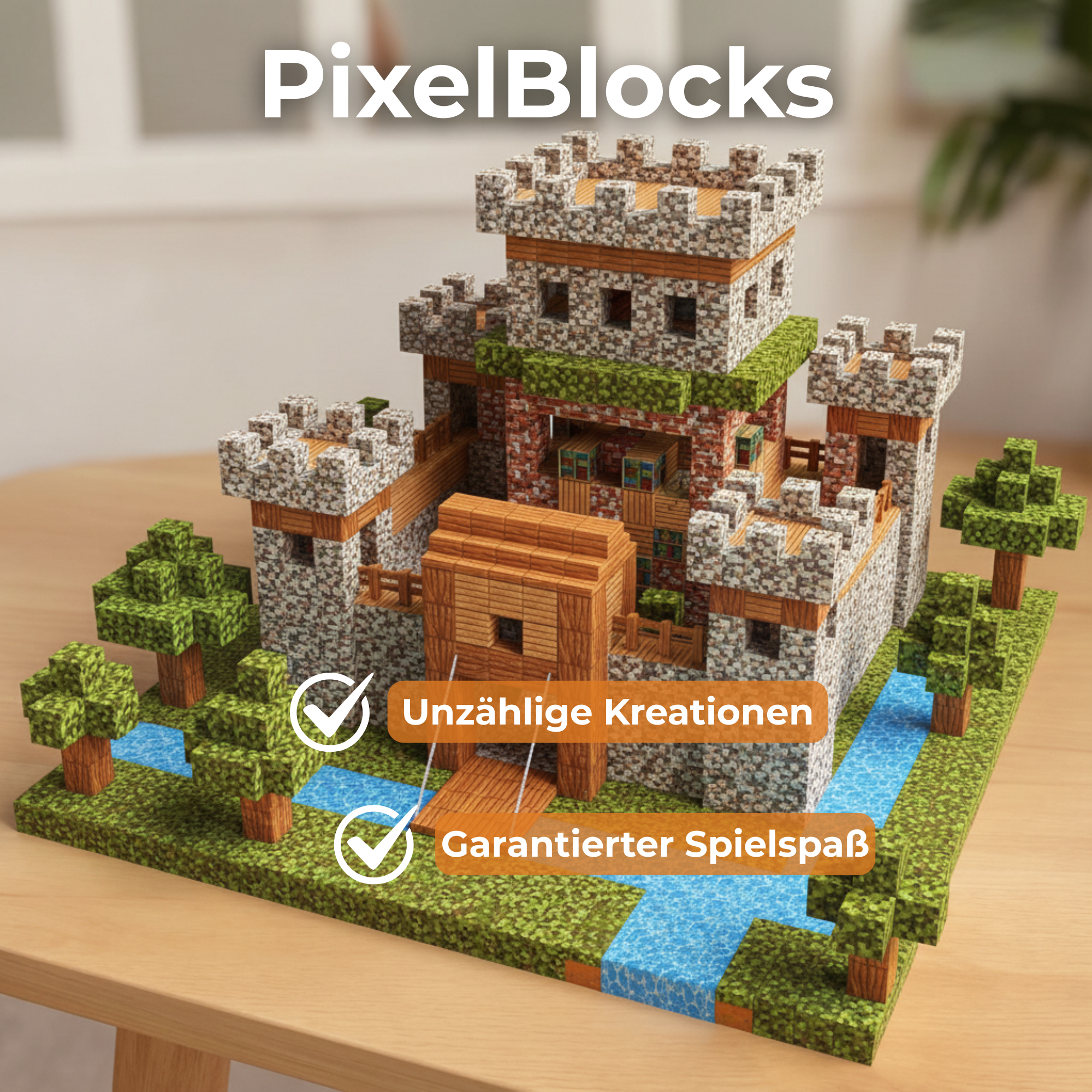 Magnetische PixelBlocks – Kreatives Bauen